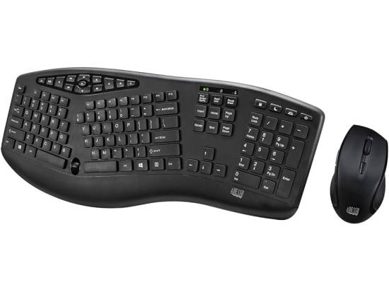 Adesso TruForm Wireless Ergonomic Keyboard and Mouse