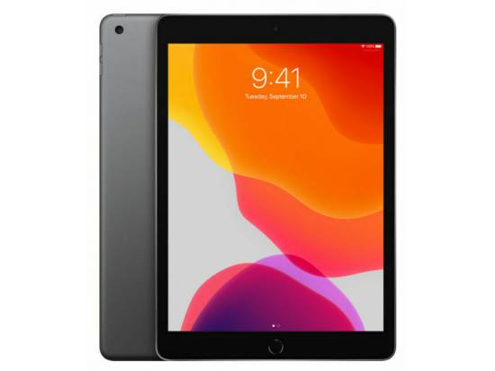 Apple iPad 7 A2197 10.2" Tablet A10 Fusion 2.33GHz 32GB Wi-Fi Only - Space Gray (Mid-2020) - Grade A