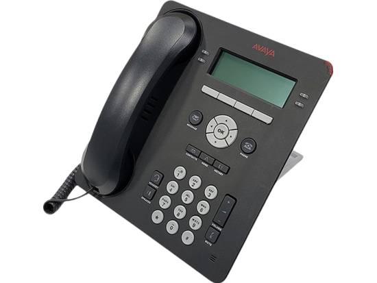 Avaya 9630G Black Gigabit IP Backlit Display Speakerphone - Grade A