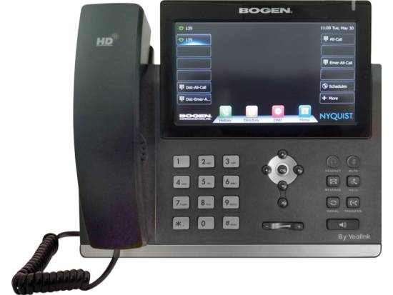 Bogen NQ-T1100 T48U Gigabit IP Touchscreen Phone - Grade A