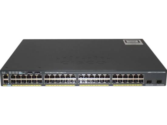 Cisco Catalyst WS-C2960X-48LPD-L 48-Port 10/100/1000 Managed Switch - Refurbished