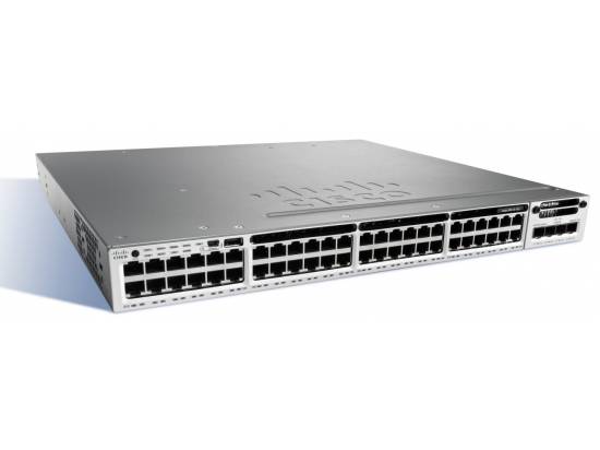 Cisco Catalyst WS-C3850-48F-S 48-Port 10/100/1000 Switch