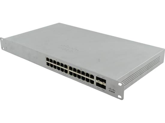 Cisco Meraki MS120-24-HW 24-Port Gigabit Switch - Refurbished