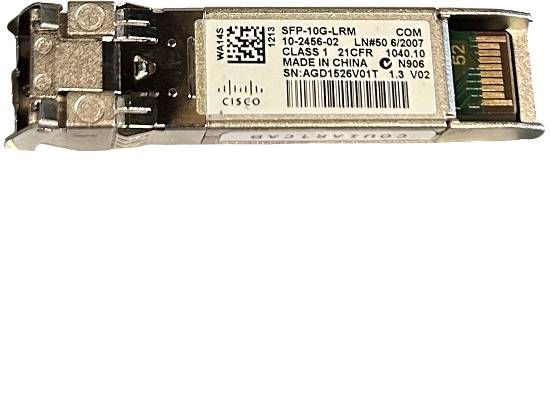 Cisco SFP-10G-LRM OEM 10GBASE-LRM SFP+ Transceiver Module for MMF and SMF - Refurbished