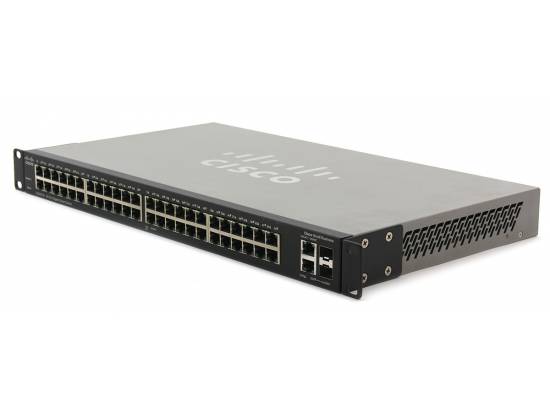 Cisco SG200-50P 50-Port Gigabit PoE Smart Switch - Refurbished