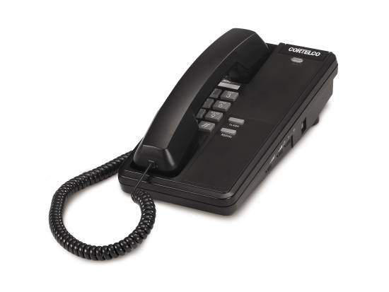 Cortelco 2192 Patriot II Hospitality Phone - Black - Grade A