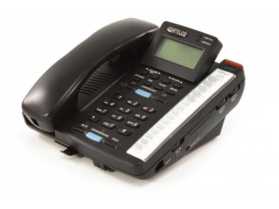 Cortelco Colleague 2220 2-Line Black Display Phone