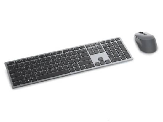 Dell KM7321W Premier Multi-Device Wireless Keyboard and Mouse Set (QWERTY) - Titan Grey