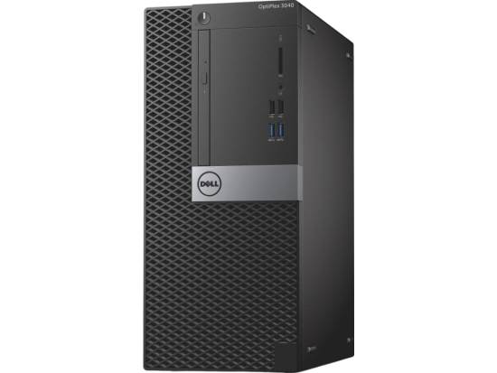 Dell OptiPlex 3040 MT Computer i5-6500 - Windows 10 - Grade A