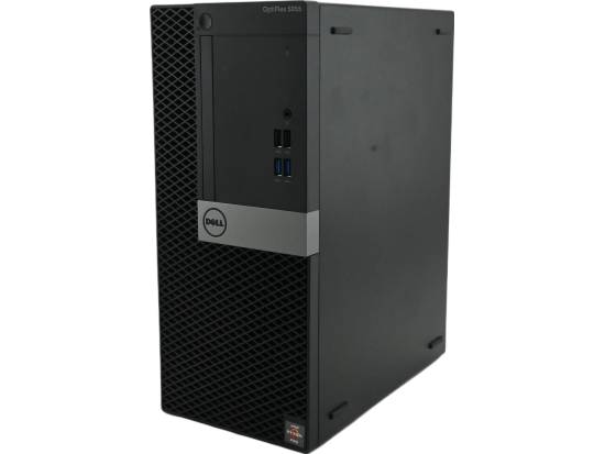 Dell OptiPlex 5055 Tower Computer Ryzen 5 PRO 1500 - Windows 10 - Grade A