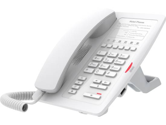 Fanvil H3 Basic Modern Design Hotel IP Phone in White