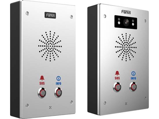 Fanvil I16S-02P Perfect SIP Intercom Audio and Video