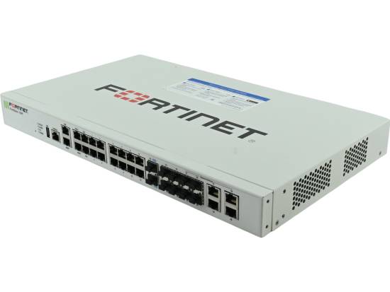 Fortinet FortiGate 100F 12-Port Gigabit Ethernet Network Security Firewall - Refurbished