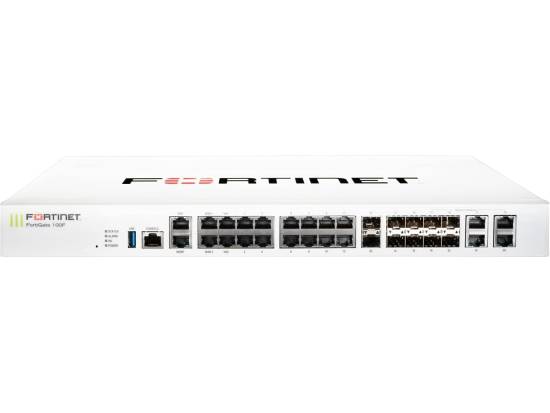 Fortinet FortiGate 100F 12-Port Gigabit Ethernet Network Security Firewall