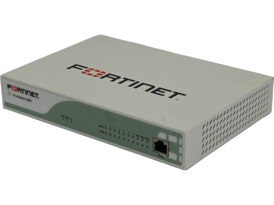 Fortinet Fortigate 60D 10-Port 10/100/1000 Manageable Network VPN Security Firewall - Refurbished