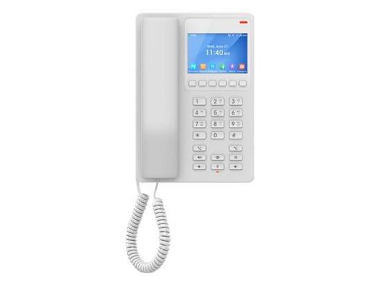 Grandstream GHP630 Color Compact Hotel IP Phone - White