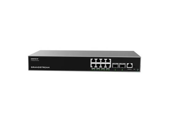 Grandstream GWN7811P Enterprise Layer 3 8-Port Gigabit Managed PoE Network Switch