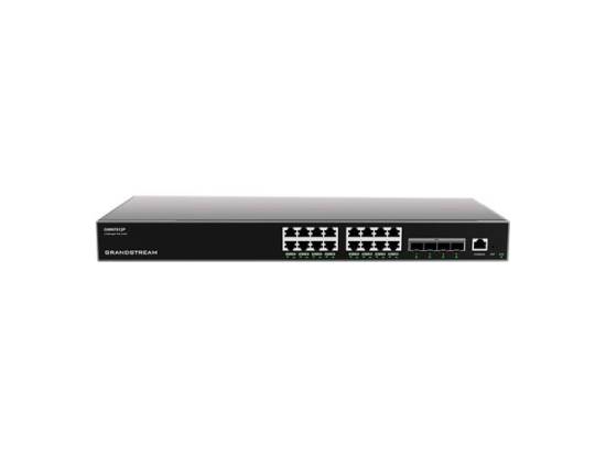 Grandstream GWN7812P Enterprise Grade Layer 3 16-Port Gigabit Managed PoE Network Switch