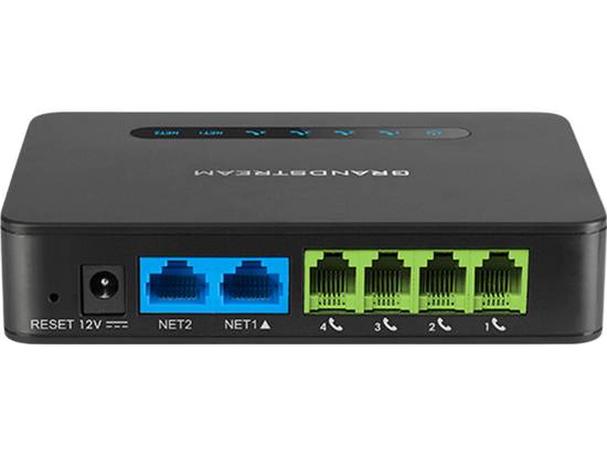 Grandstream HT814 V2 Powerful 4-port FXS Gateway with Gigabit NAT Router