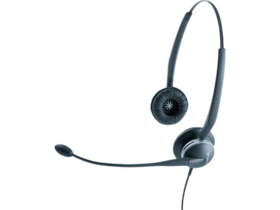 Jabra GN 2125 Duo Microphone Corded Headset - Refurbished