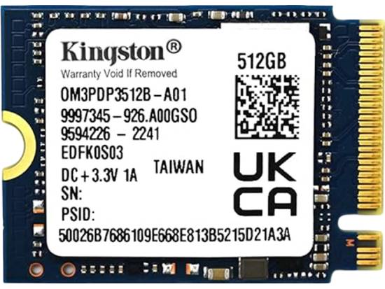 Kingston 512GB 2230 M.2 NVMe