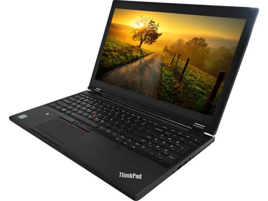 Lenovo ThinkPad P50 15.6" Touchscreen Laptop E3-1505M v5 - Windows 10 - Grade C