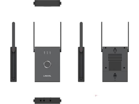 Linkvil by Fanvil W710D DECT IP base station With Up To 10 Wireless Handsets New