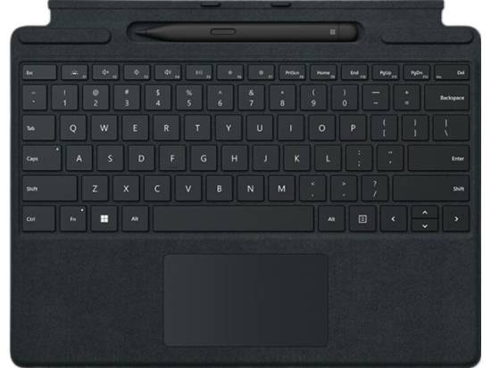 Microsoft Surface Keyboard 1864 with Surface Slim Pen - Black - Refurbished