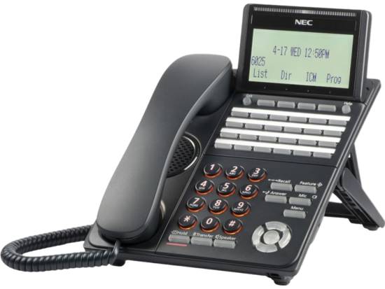 NEC DT530 DTK-24D-1 24-Button Digital Phone - Black - Grade A