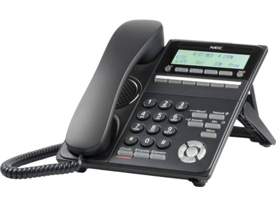 NEC DT900 ITK-6D-1 6-Button IP Phone - Black - Grade A