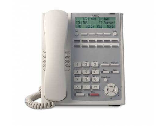 NEC SL1100 12-Button Full-Duplex Telephone (White)