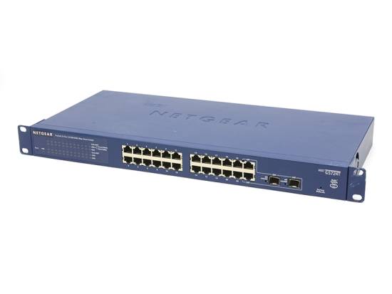 Netgear GS724T 24-Port 10/100/1000 Managed Smart Switch - Refurbished