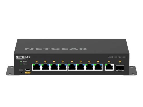 Netgear GSM4210PD AV Line 10-Port Gigabit PoE+ Managed Switch