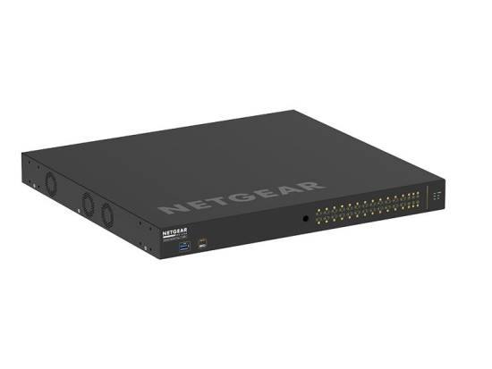 Netgear GSM4230PX 24-Port Managed Switch (24x PoE+ / 2x Gigabit / 4x Gigabit SFP+) - TAA Compliant