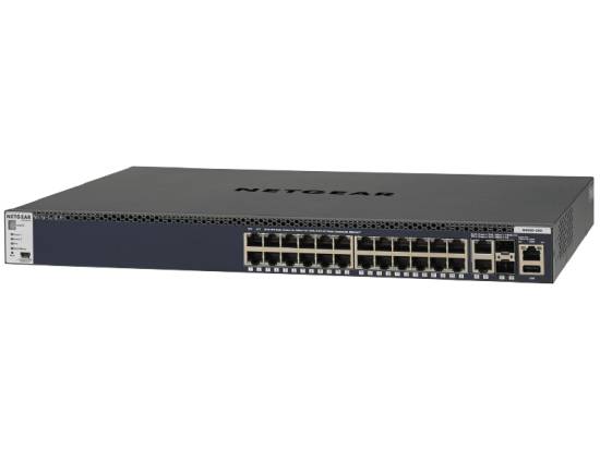 Netgear M4300-28G 28-Port Gigabit Stackable Managed Switch (2x 10G / 2x 10G SFP+ / 24x Gigabit)