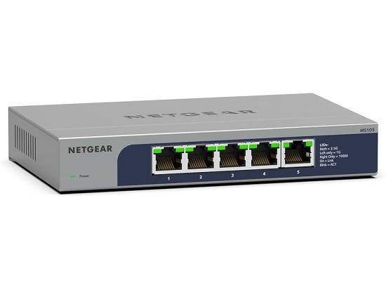 Netgear MS105 5-Port 2.5G Unmanaged Switch (5x 2.5G)