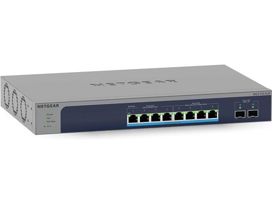 Netgear MS510TXUP 8-Port PoE++ Smart Managed Switch (2x 2.5G / 4x 10G / 2x 10G SFP+)