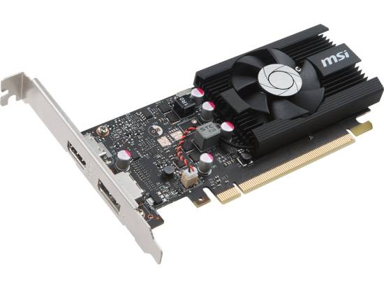 Nvidia  MSI GeForce GT 1030 2GB GDDR4 Graphics Card - Refurbished