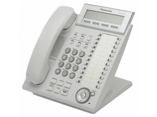 Panasonic KX-NT343 White Backlit Display VoIP Phone