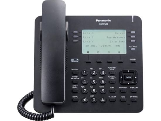 Panasonic KX-NT630 IP LCD Display Phone - Grade A