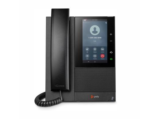 Poly CCX 505 Business Media Phone with Open SIP and PoE-enabled