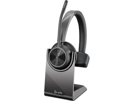 Poly Voyager 4310-M Wireless Bluetooth UC Mono Teams Headset w/ Stand - USB-A - Grade A