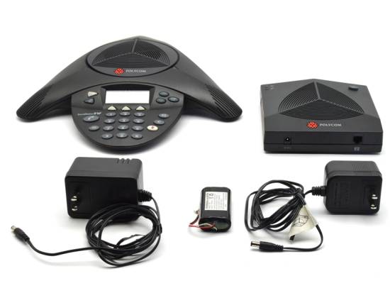 Polycom SoundStation 2W 2.4GHz Wireless Conference Phone (2200-07880-001, 2201-67880-022) - Grade A