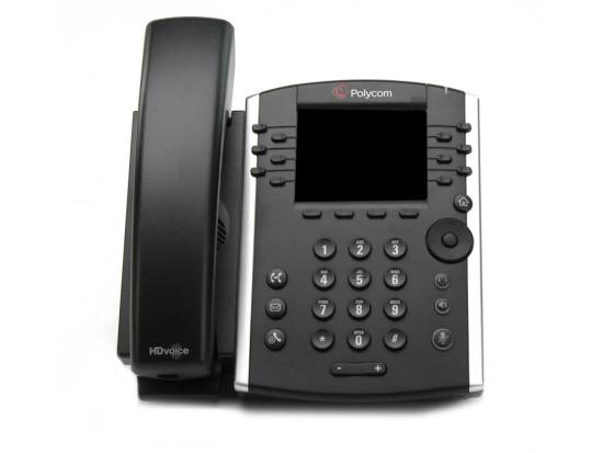 Polycom VVX 410 VoIP Phone - Skype for Business - Grade A