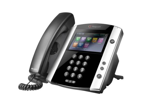 Polycom VVX 600 Gigabit IP Phone - Skype - Grade A