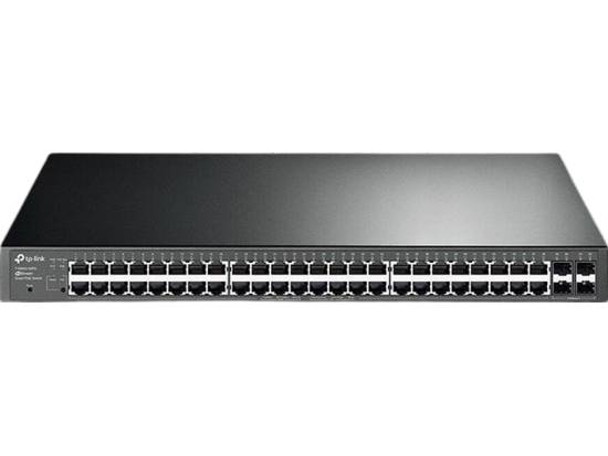 TP-Link JetStream T1600G-52PS 48-Port Gigabit Smart PoE+ Switch w/ 4 SFP Slots - Refurbished