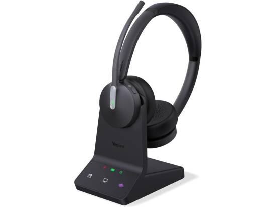 Yealink WH64 Dual-Ear DECT & BT Wireless Headset - UC